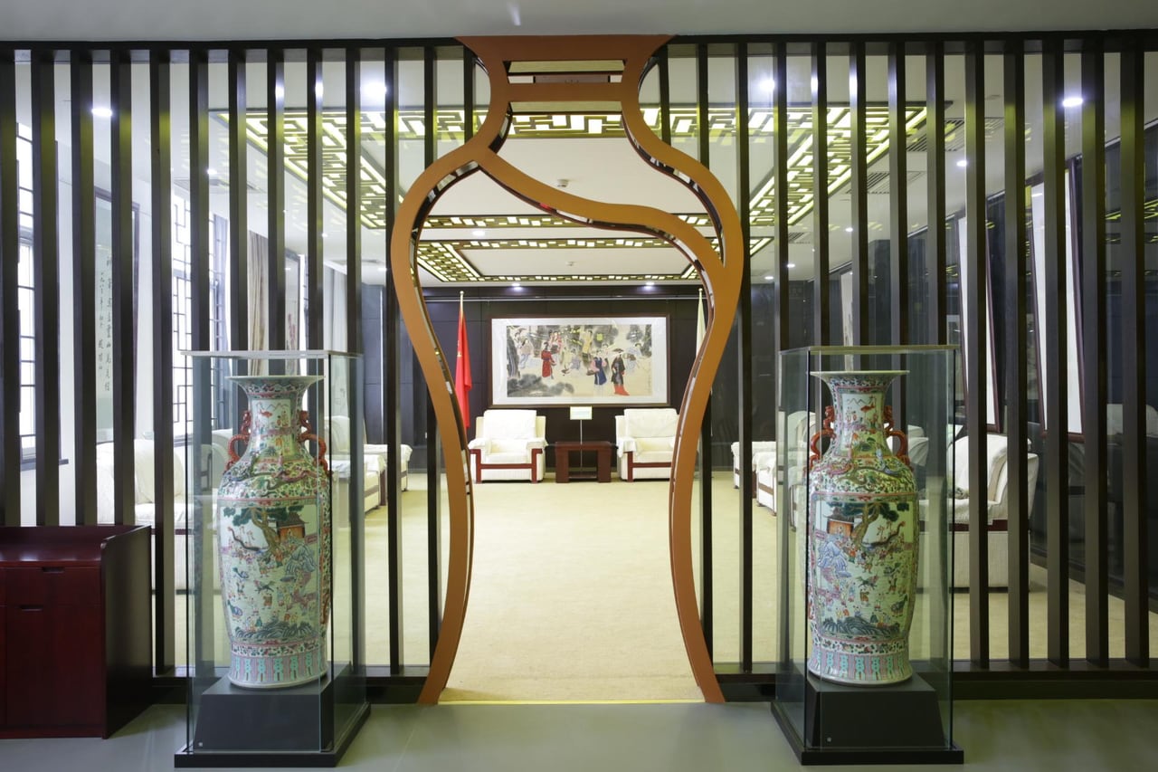 北京华文学院赵泰来藏品展馆现场实景